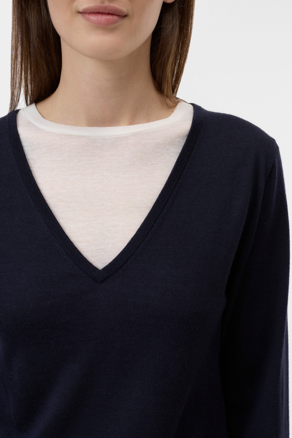 V NECK LONG SLEEVE 568 Sweater by Closed