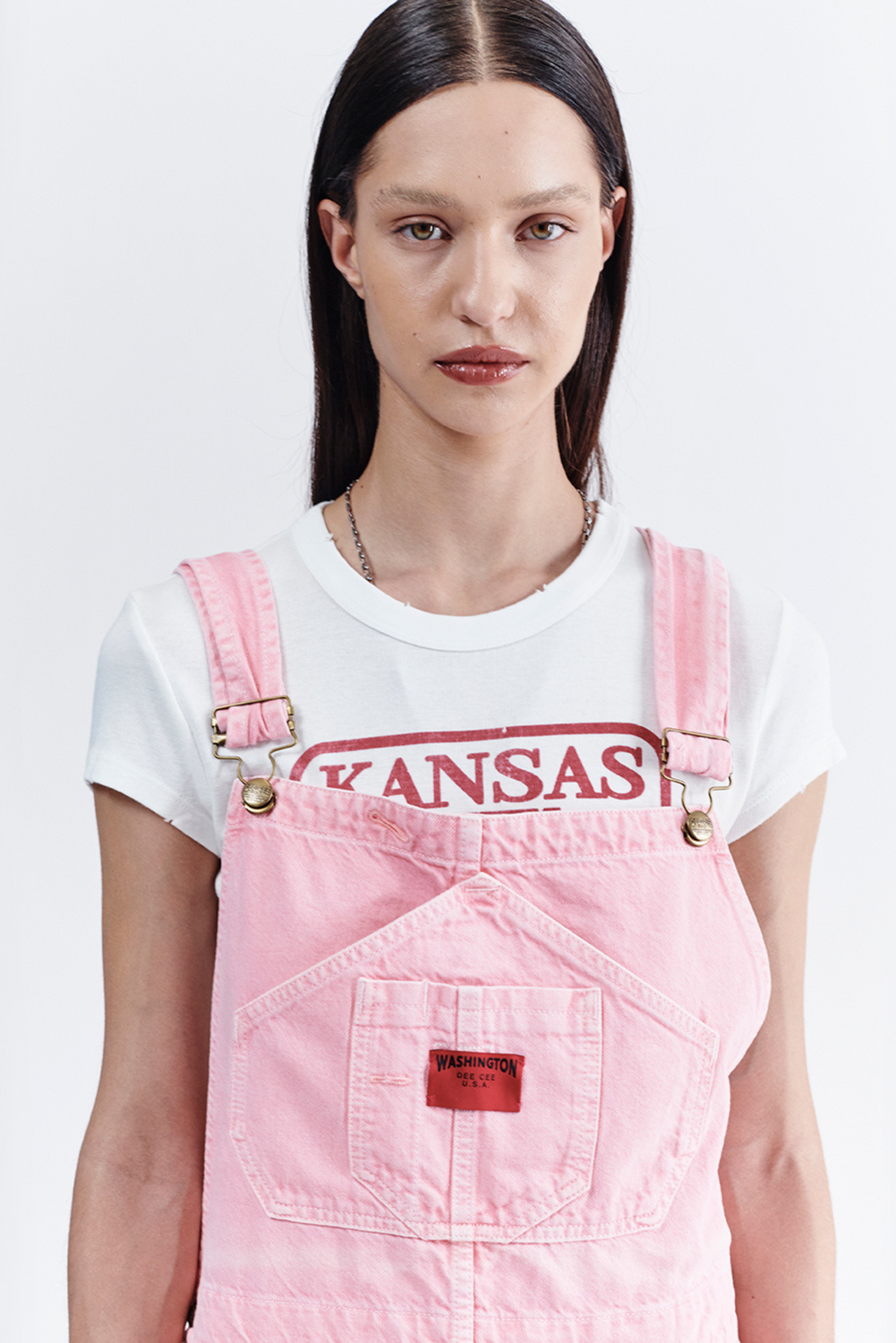 PINK DENIM 000AIS Overalls by Washington Dee Cee