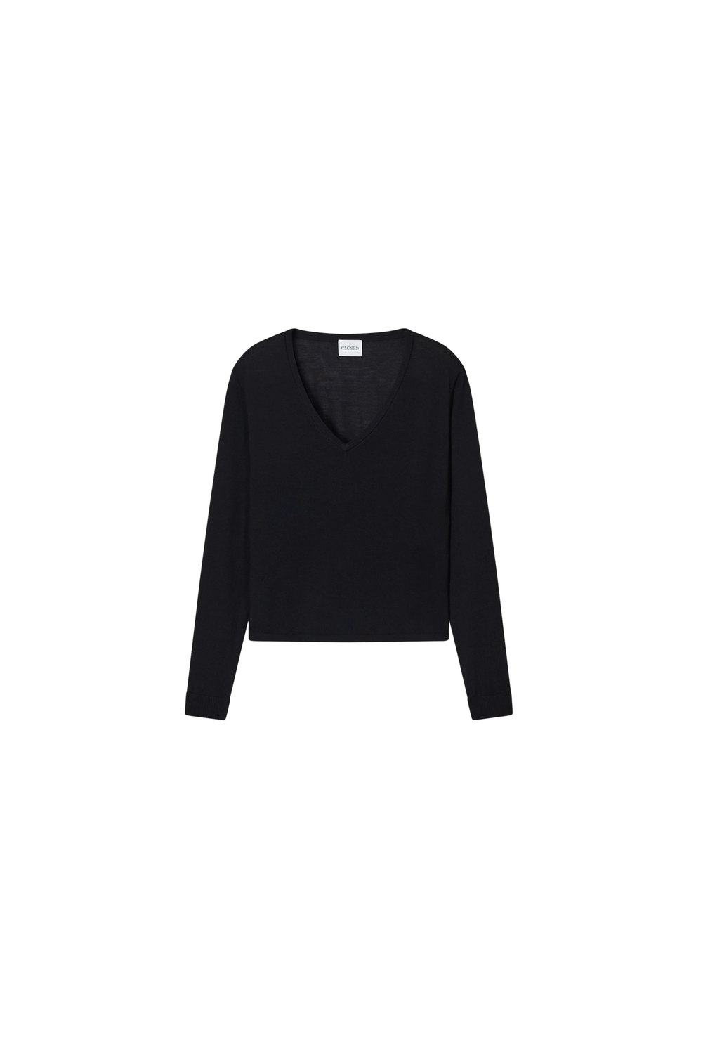 V NECK LONG SLEEVE 100 Sweater by Closed