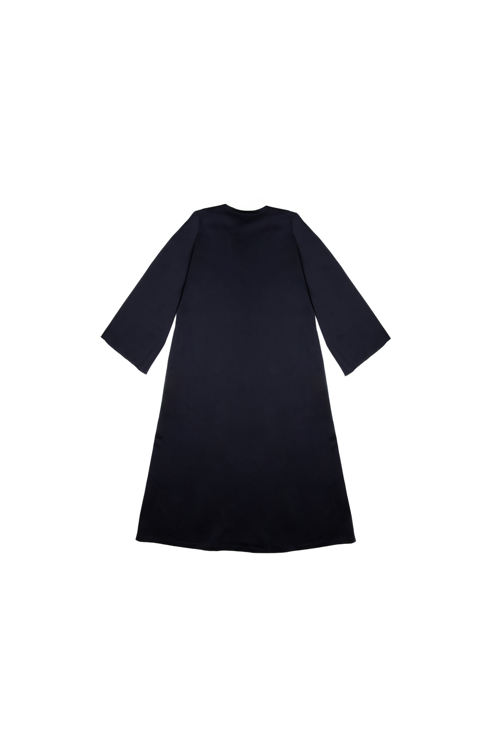 V-NECK BLU Dress by Clan Upstairs Private Label