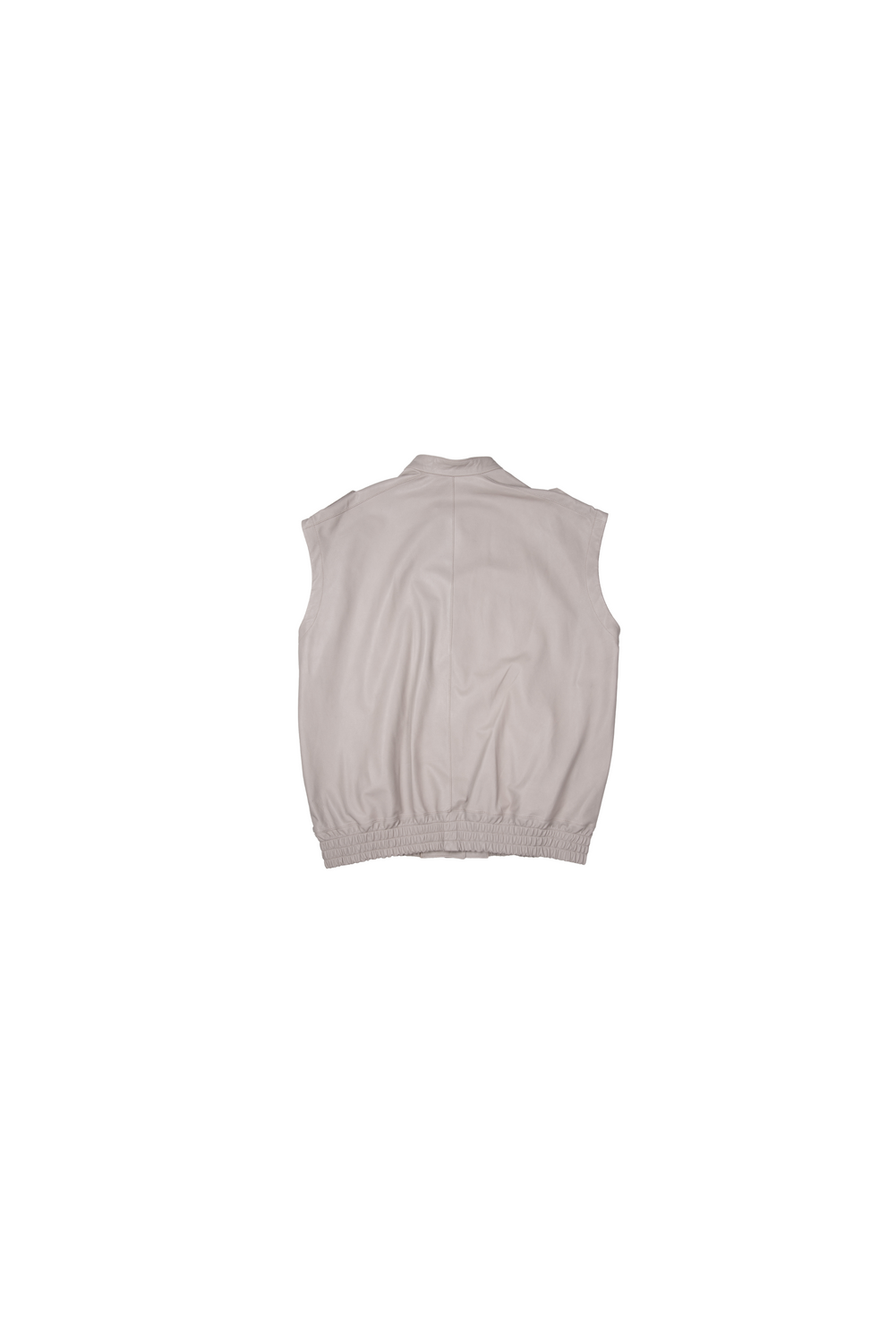 Leather Gilet by Clan Upstairs Private Label