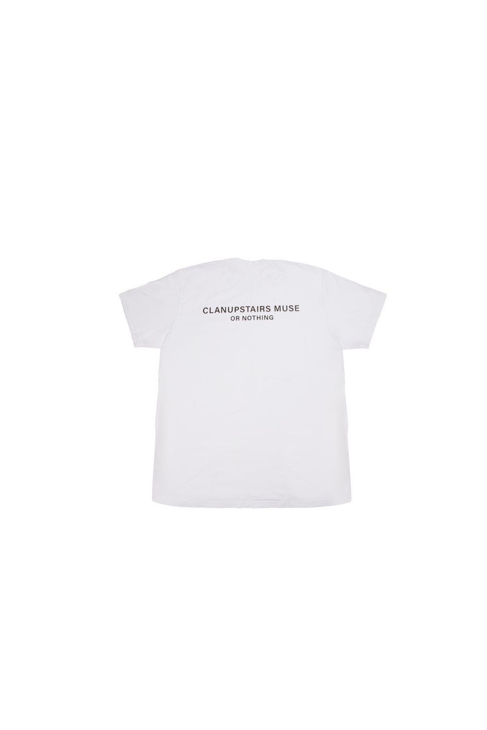 MUSE OR NOTHING BIANCO T-shirt by Clan Upstairs Private Label