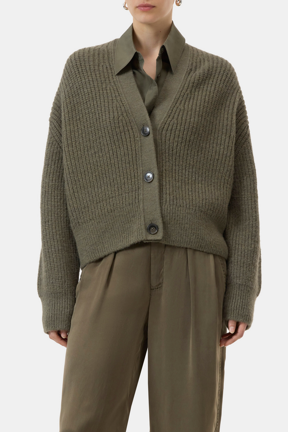 V NECK 681 Cardigan by Closed