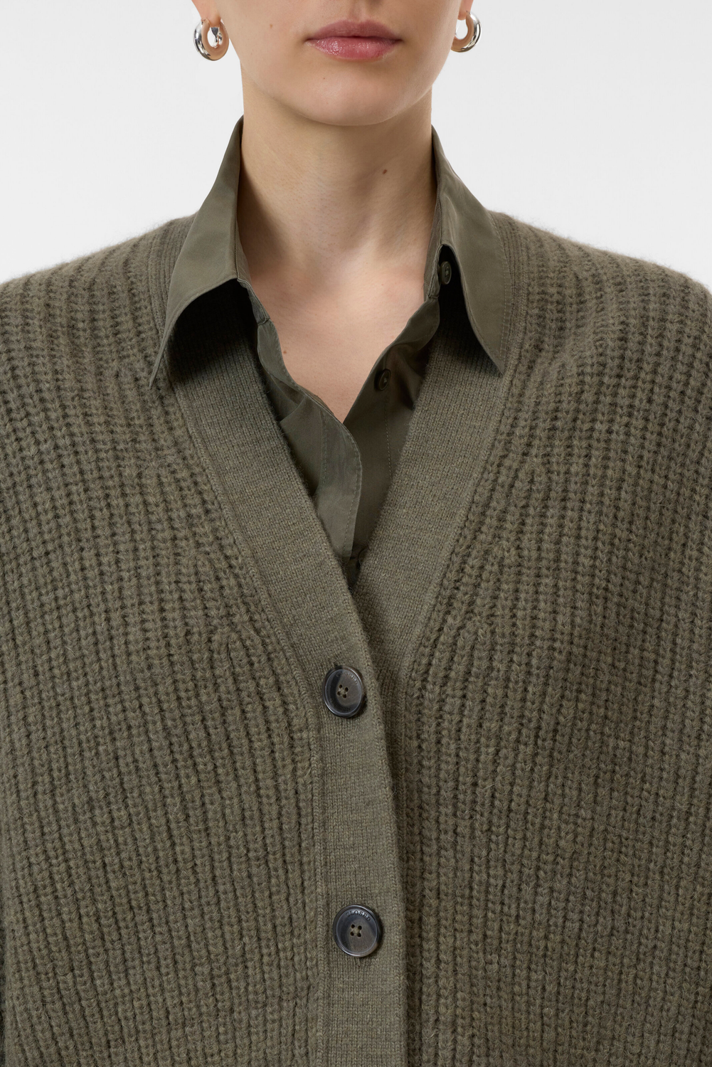 V NECK 681 Cardigan by Closed