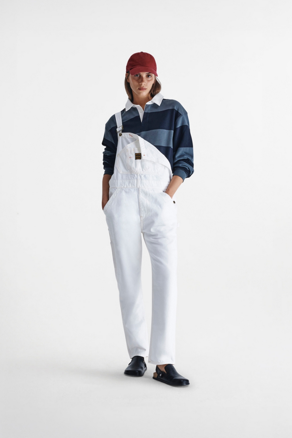 WHITE DENIM 000AIS Overalls by Washington Dee Cee