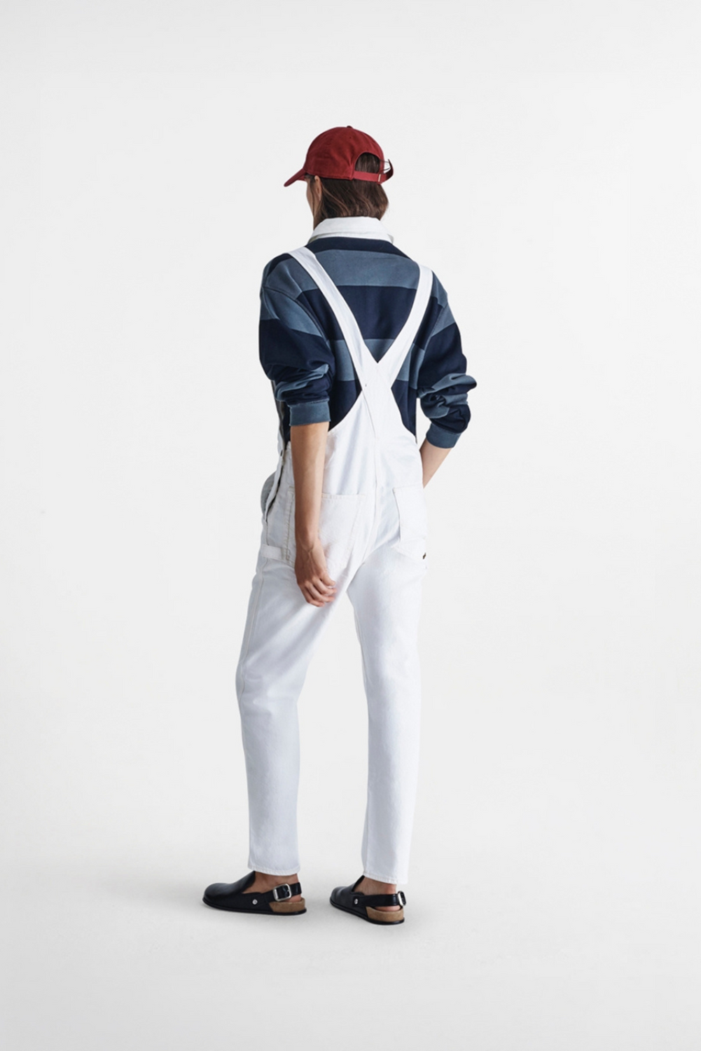 WHITE DENIM 000AIS Overalls by Washington Dee Cee