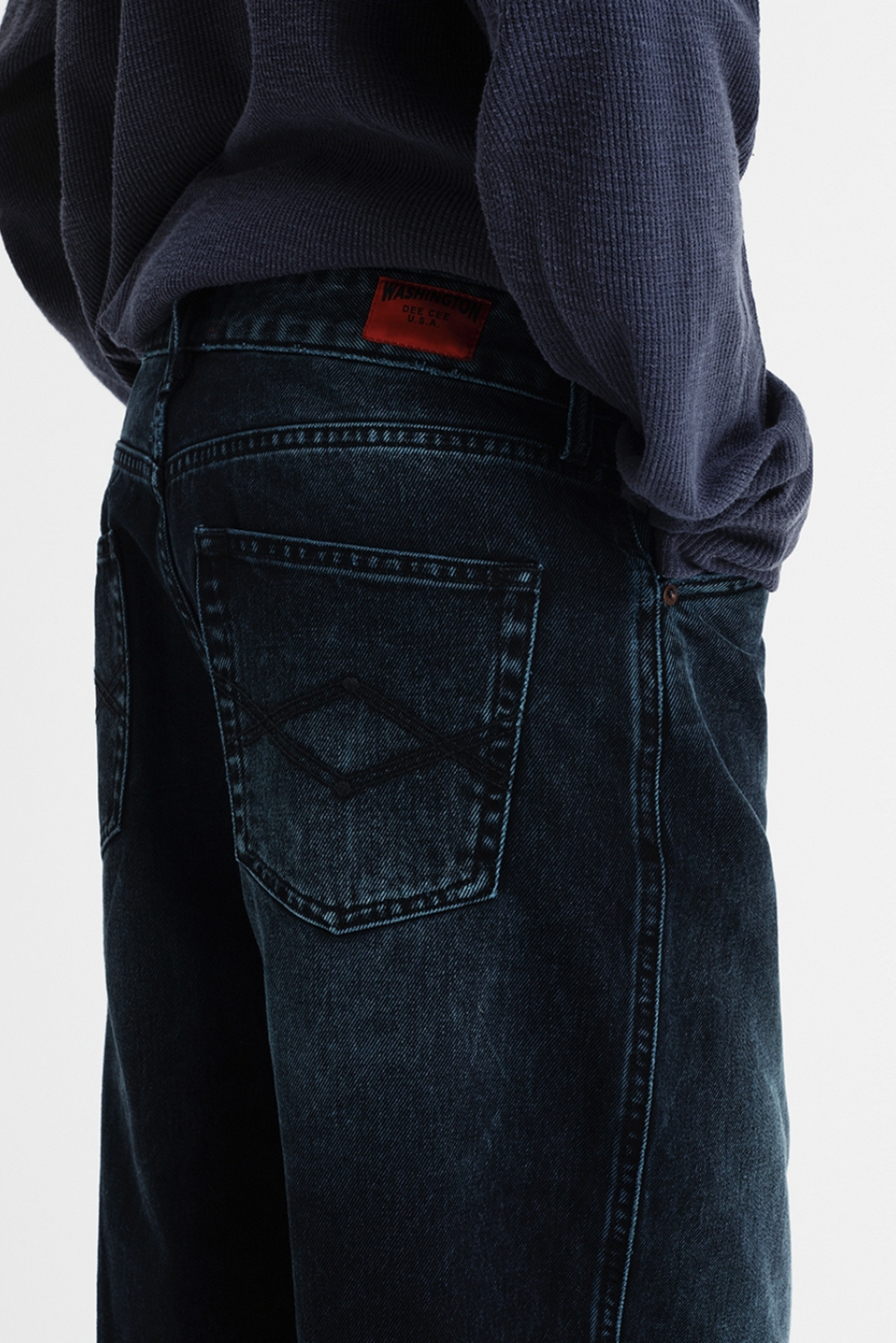 STONE BLACK 000009 Denim by Washington Dee Cee