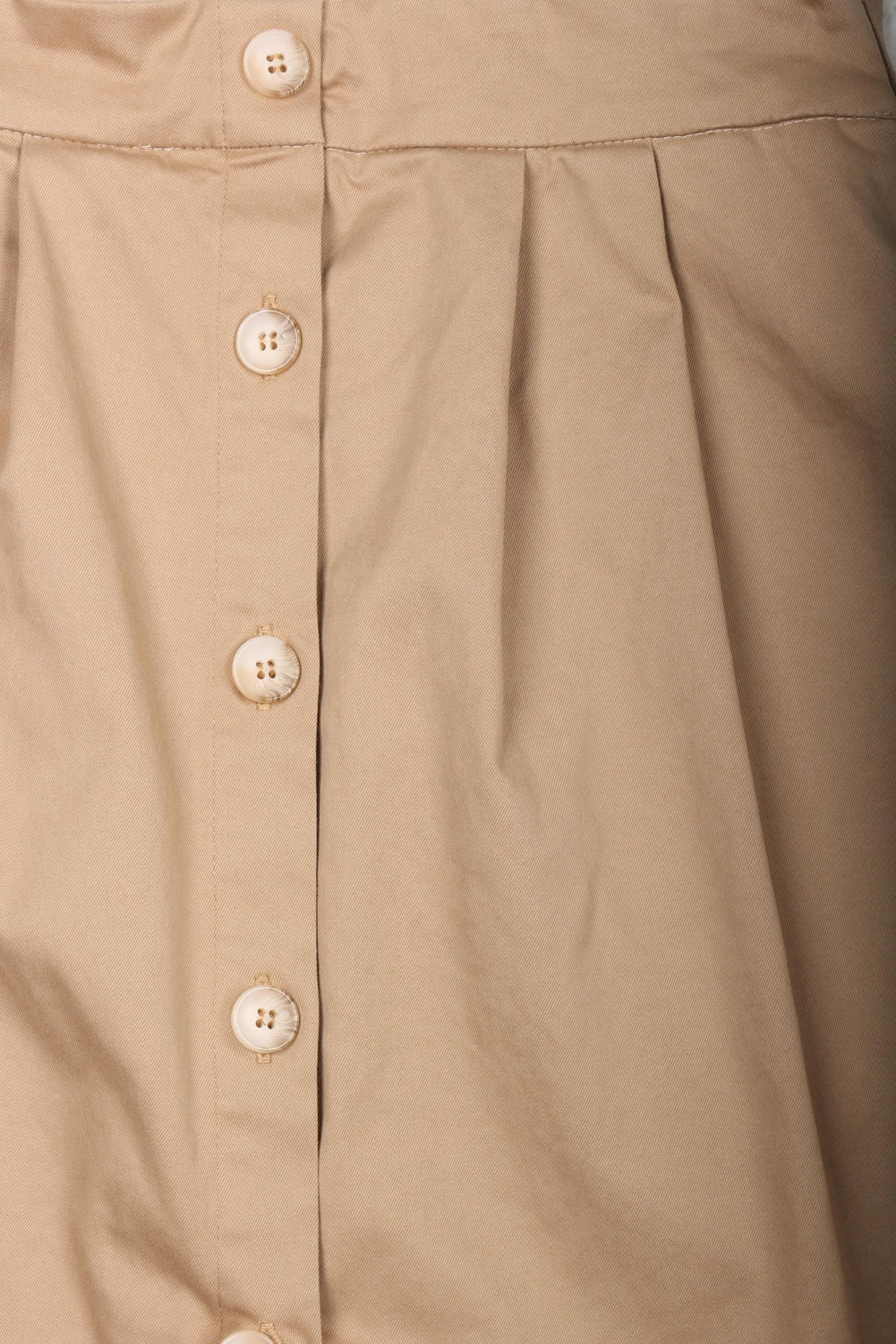IRIS BEIGE Skirt by Clan Upstairs Private Label