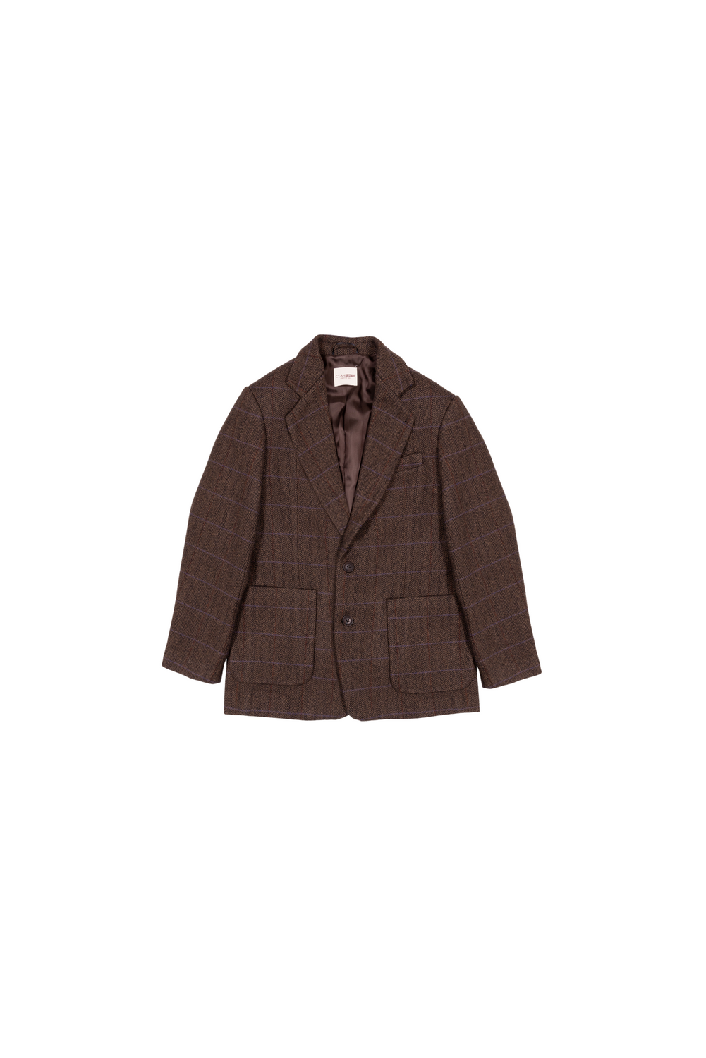 OTTO CHECK Jacket by Clan Upstairs Private Label