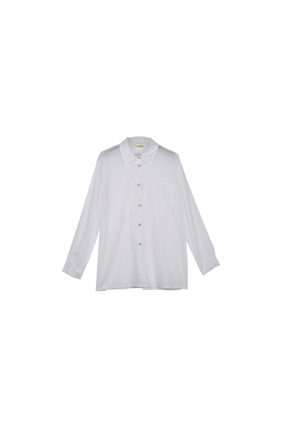 MIA TASCHINO WHITE Shirt by Clan Upstairs Private Label
