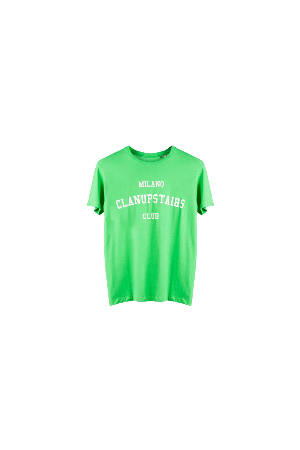 RILIEVO LOGO GREEN T-shirt by Clan Upstairs Private Label