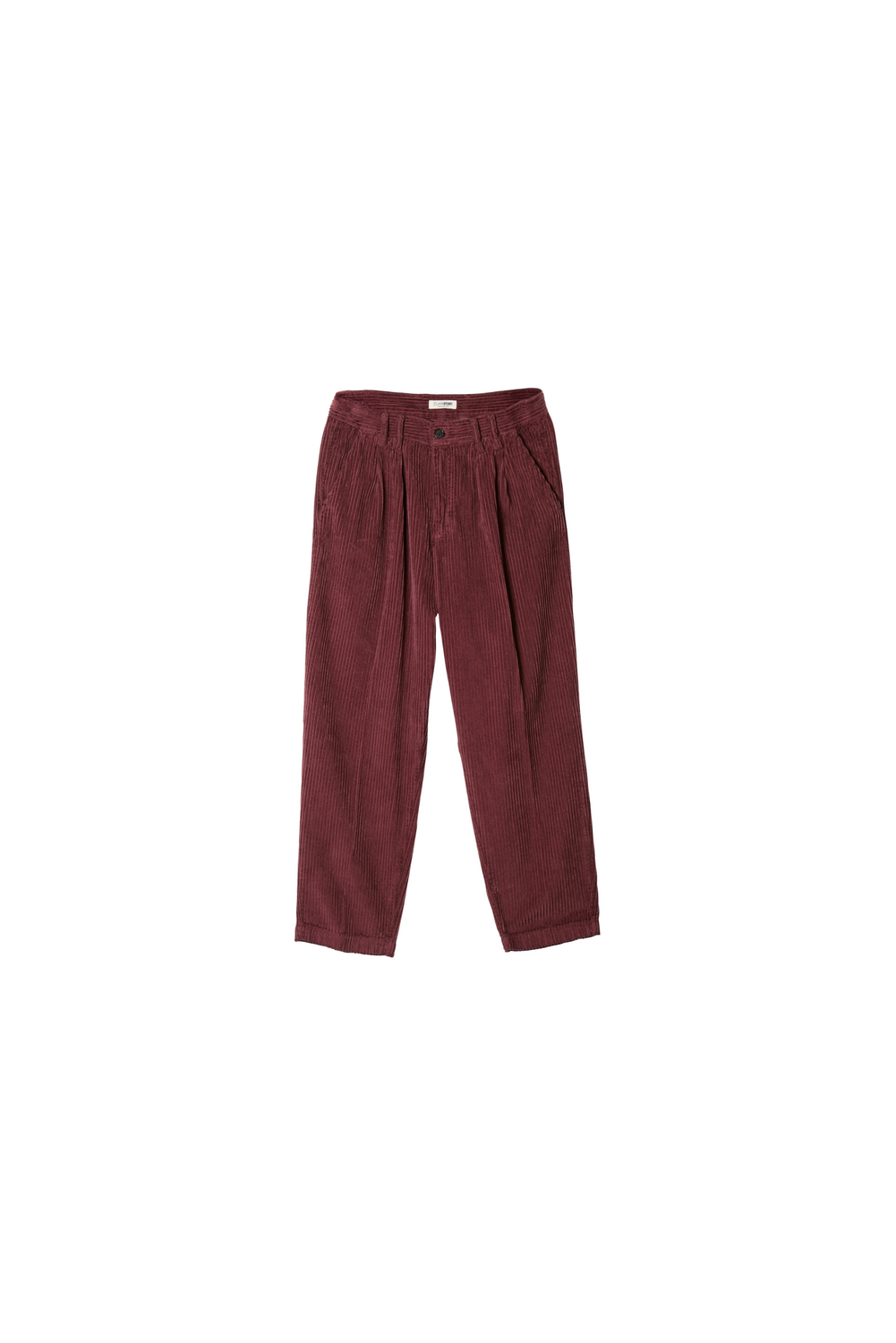 NEBARI VELVET BORDEAUX Trousers by Clan Upstairs Private Label