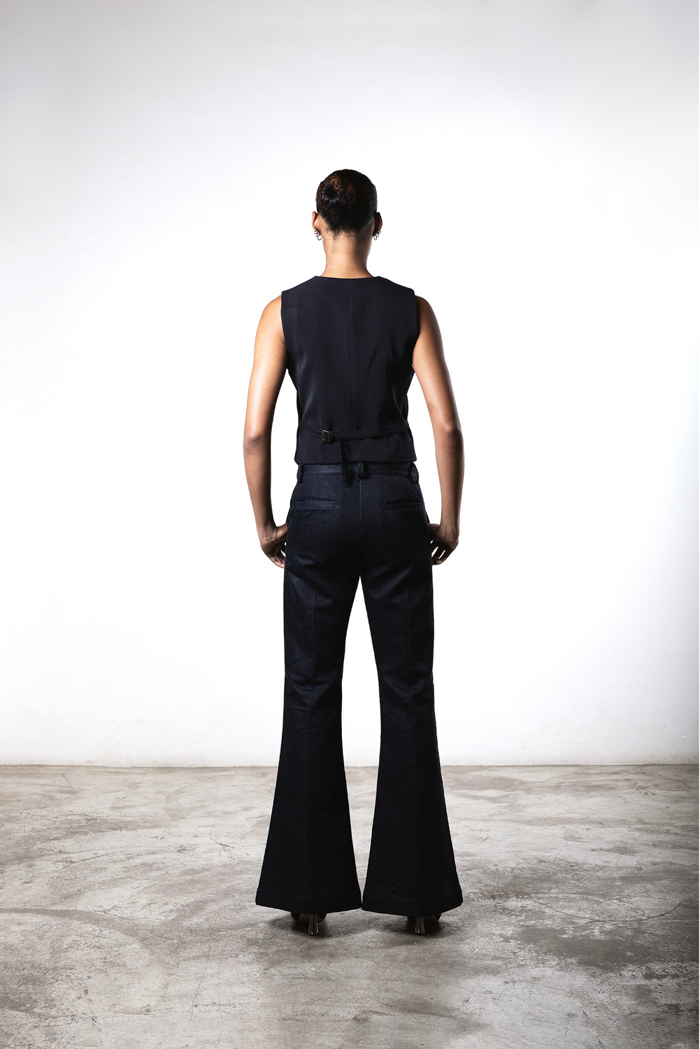 AMY DARK Trousers by Clan Upstairs Private Label
