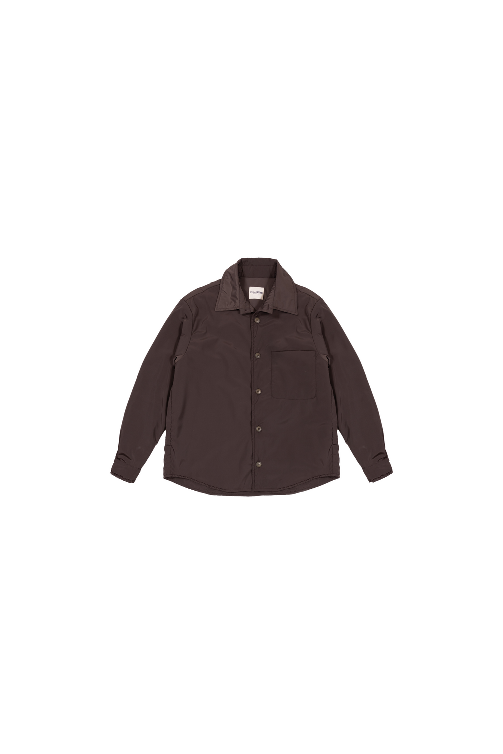 OWERSHIRT MARRONE Overshirt by Clan Upstairs Private Label