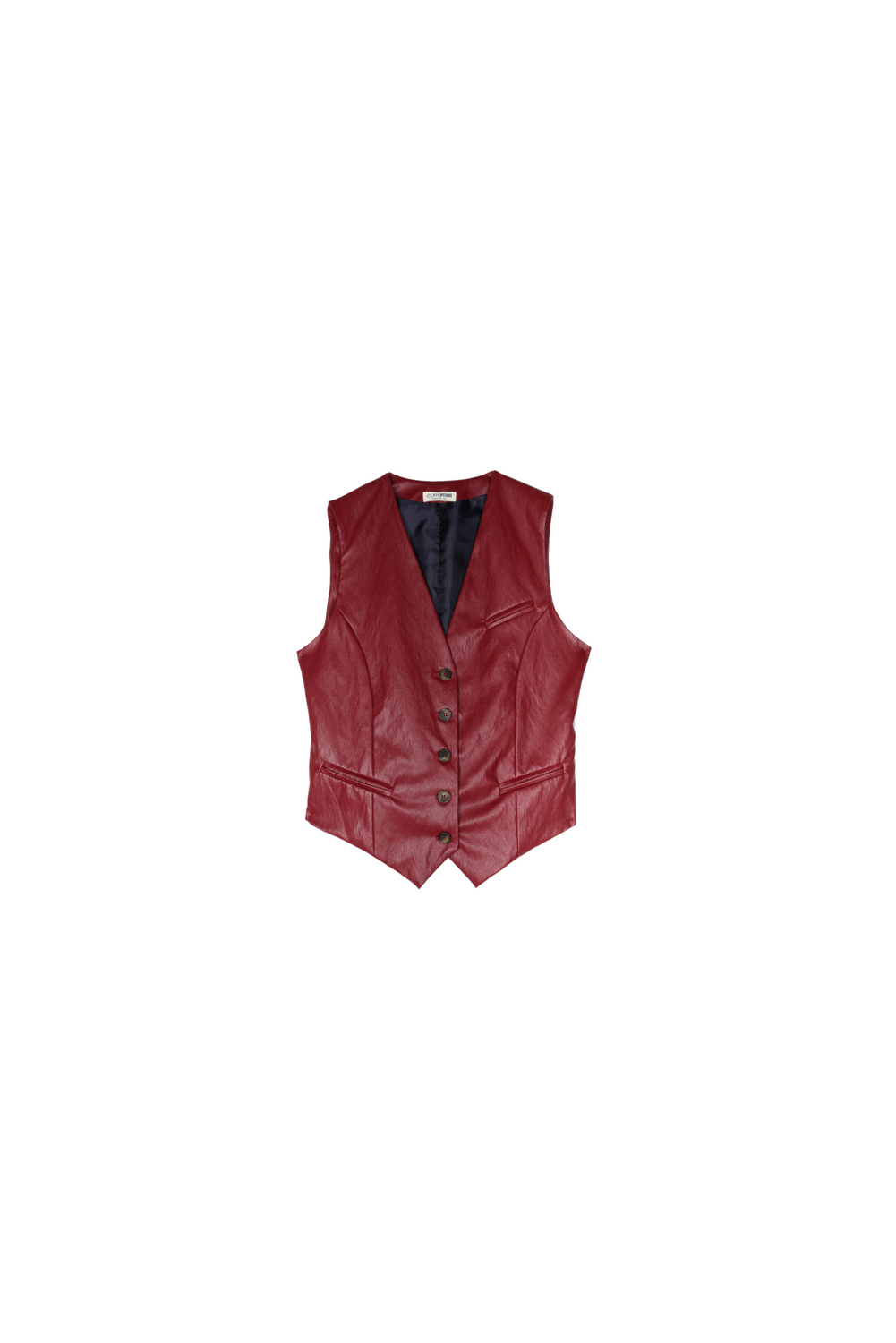 LOLA E/ROSSO Gilet by Clan Upstairs Private Label