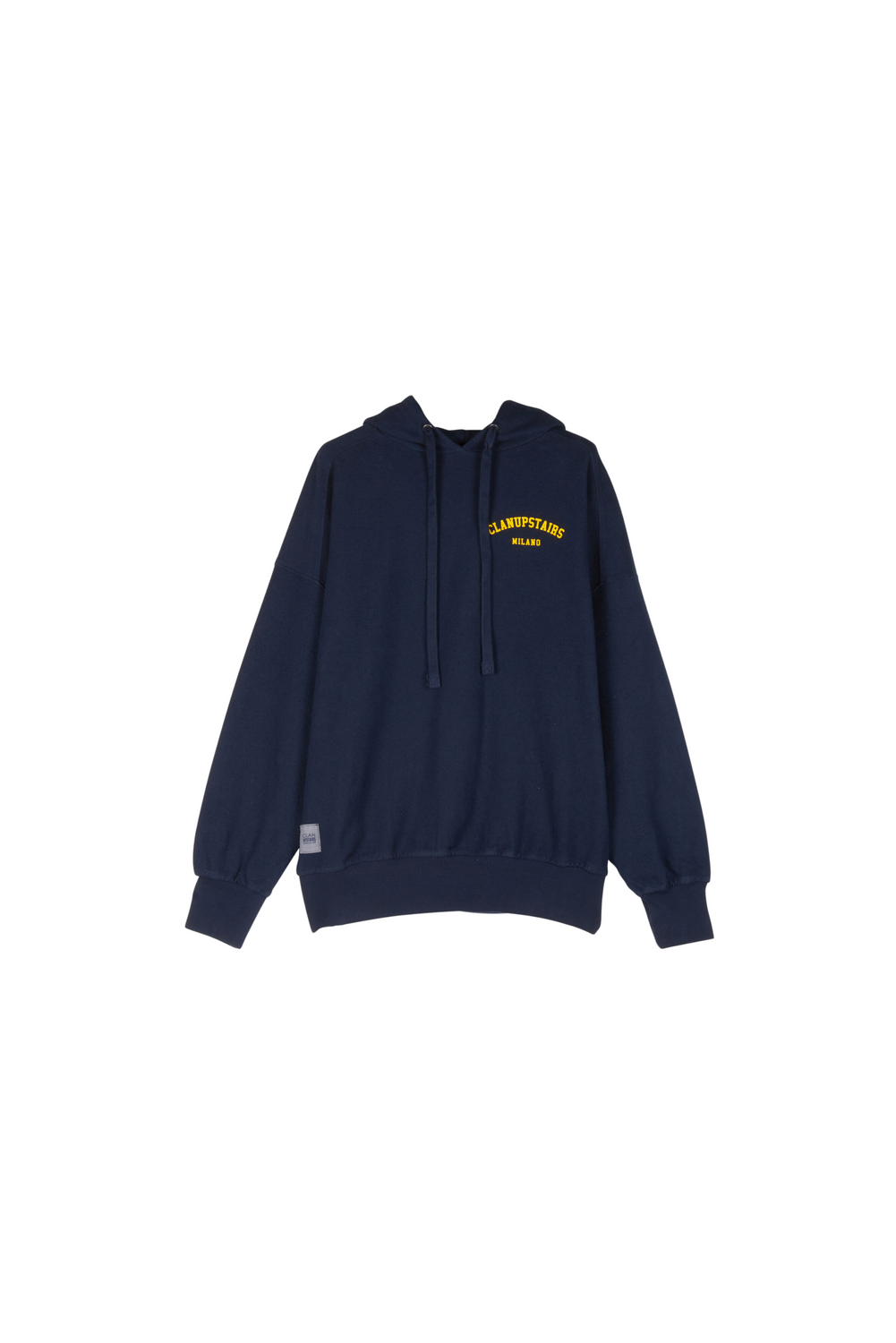CAPPUCCIO SPUGNA STAMPA BLU Sweatshirt by Clan Upstairs Private Label