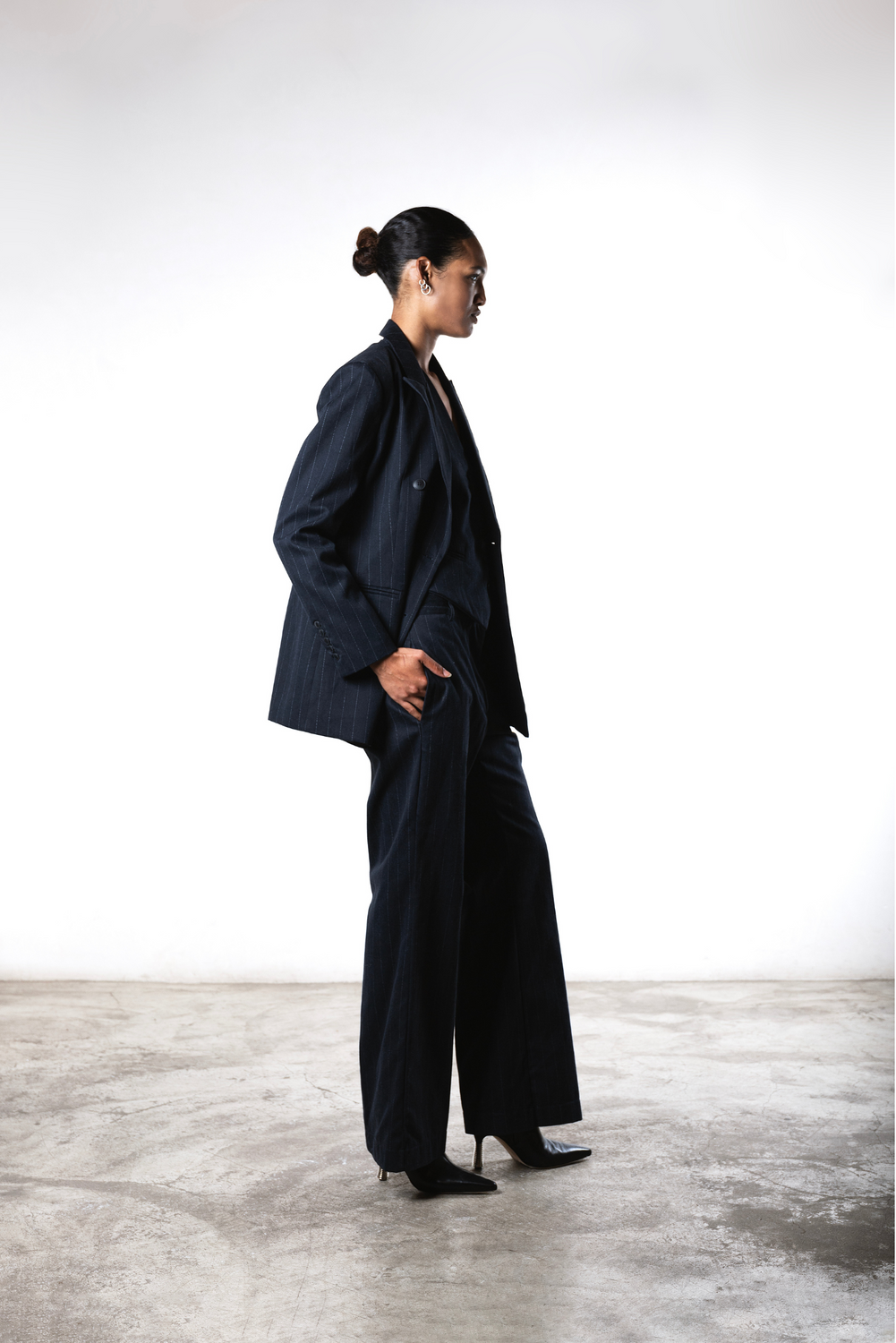 AMELIA G/BLU Blazer by Clan Upstairs Private Label