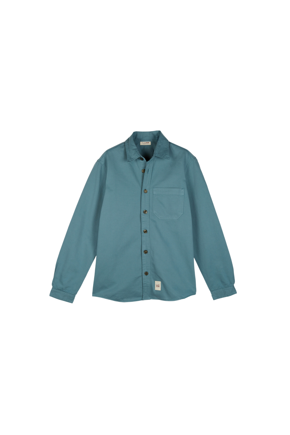 YURI BLUE Shirt by Clan Upstairs Private Label
