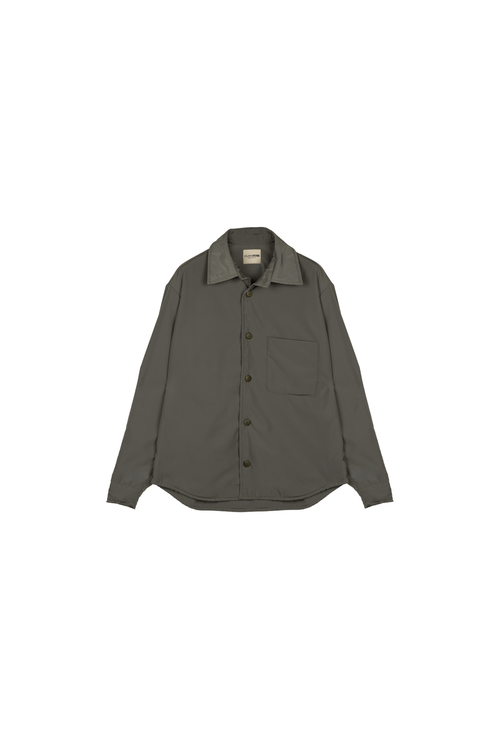 OWERSHIRT VERDE Overshirt by Clan Upstairs Private Label
