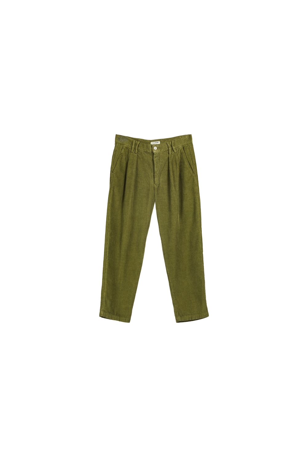 NEBARI VELVET VERDE Trousers by Clan Upstairs Private Label