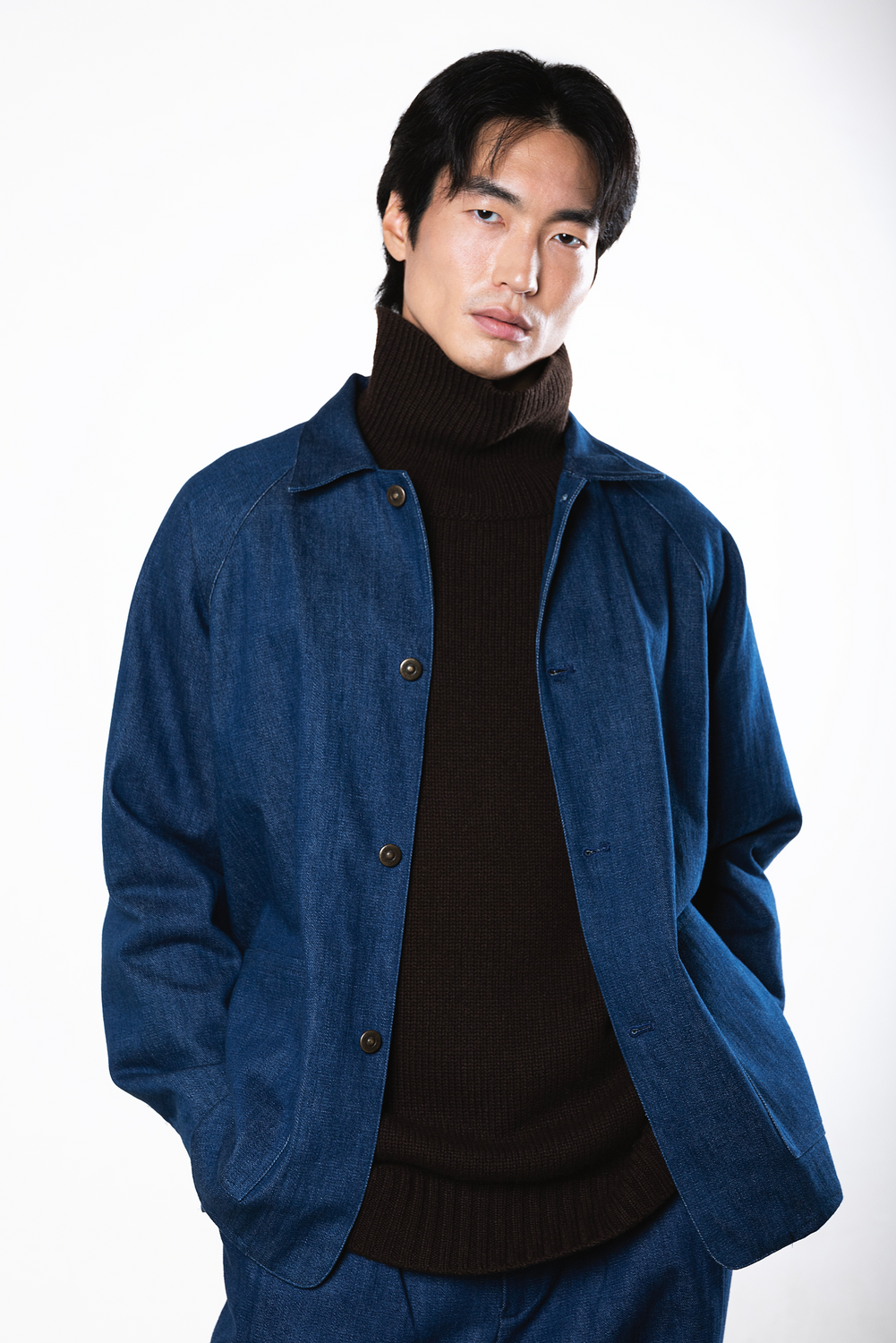 SABURO DENIM Jacket by Clan Upstairs Private Label