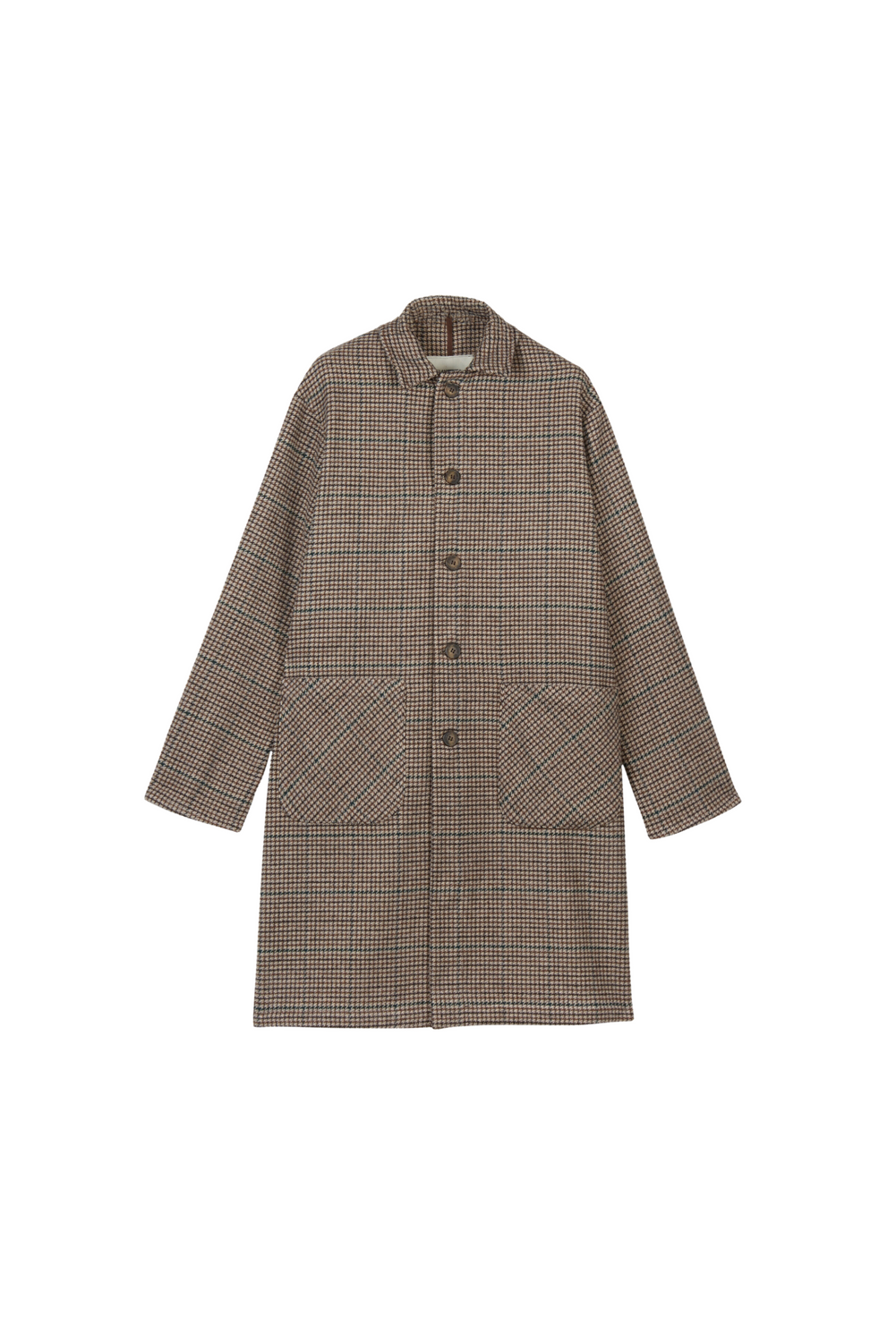HOSHI 1010-2445 TARTAN Coat by Clan Upstairs Private Label