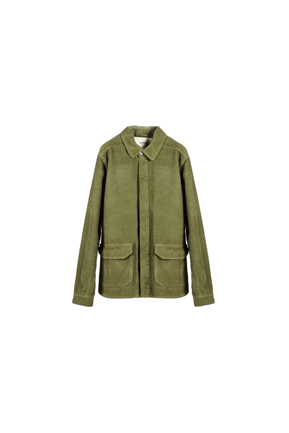 HIRO VELVET VERDE Overshirt by Clan Upstairs Private Label