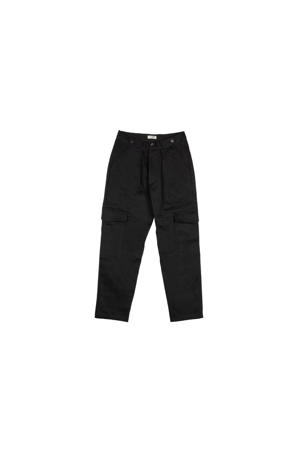 YUMI CARGO NERO Trousers by Clan Upstairs Private Label