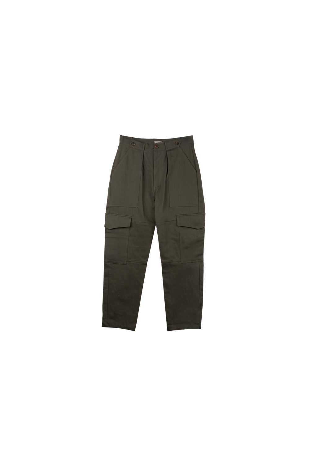 YUMI CARGO VERDE Trousers by Clan Upstairs Private Label