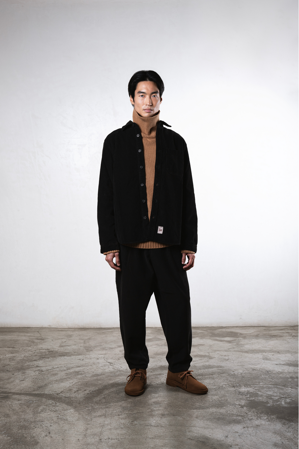 YURY VELVET BROWN Shirt by Clan Upstairs Private Label