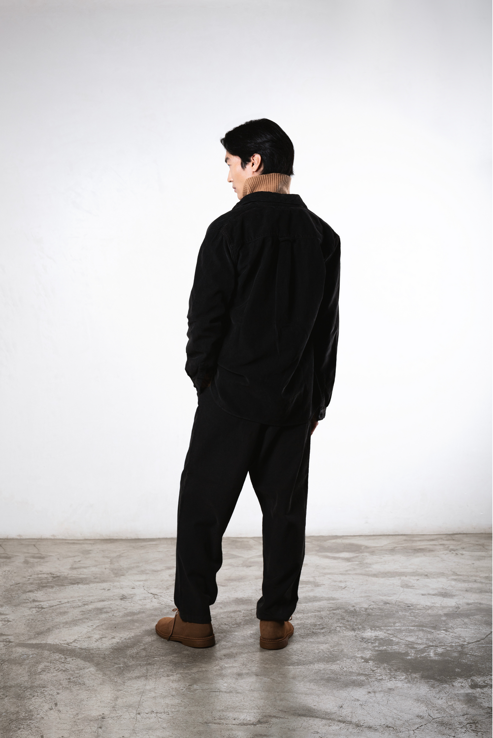 YURY VELVET BROWN Shirt by Clan Upstairs Private Label