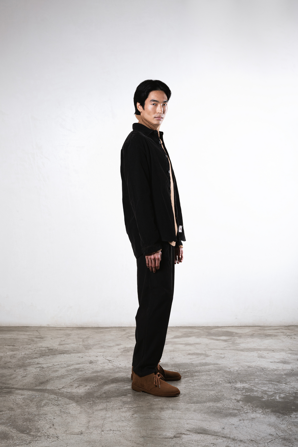 YURY VELVET BROWN Shirt by Clan Upstairs Private Label