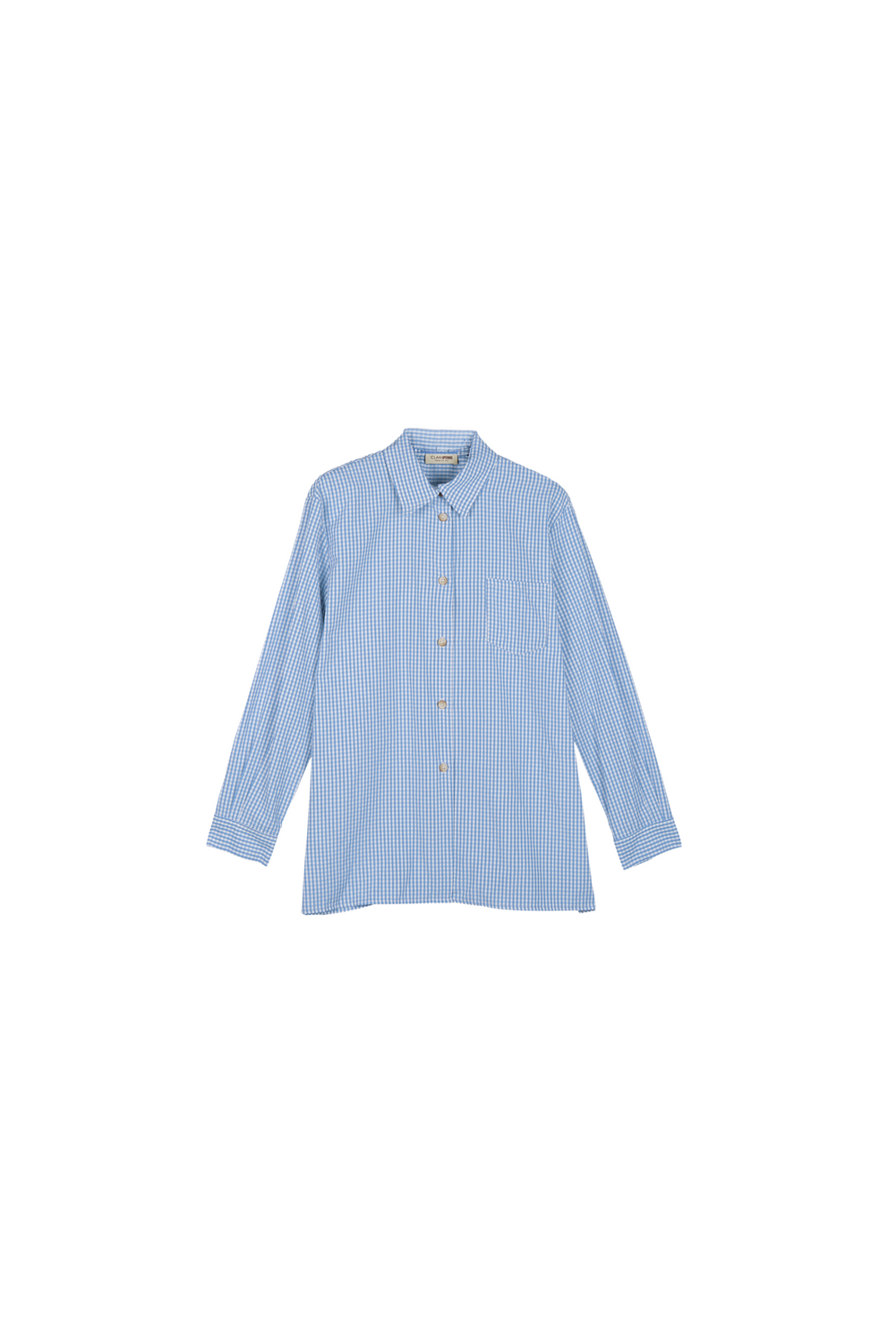 MIA TASCHINO AZZURRA Shirt by Clan Upstairs Private Label