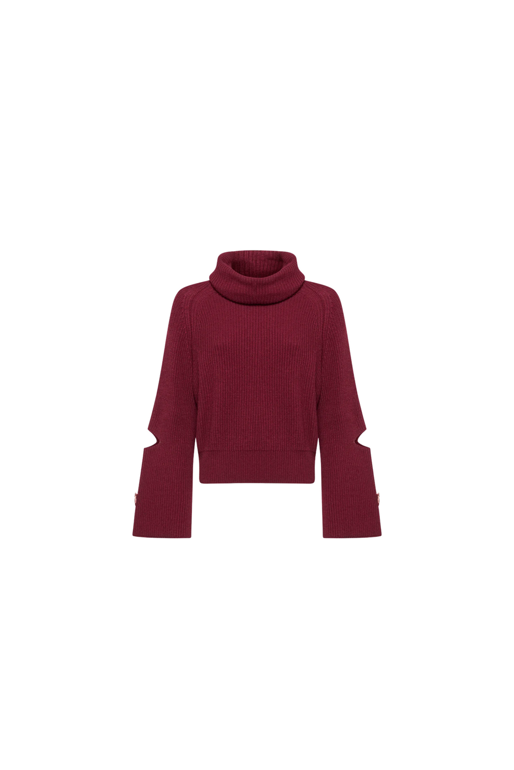 DROPPED NECK CHERRY Sweater by Simona Corsellini