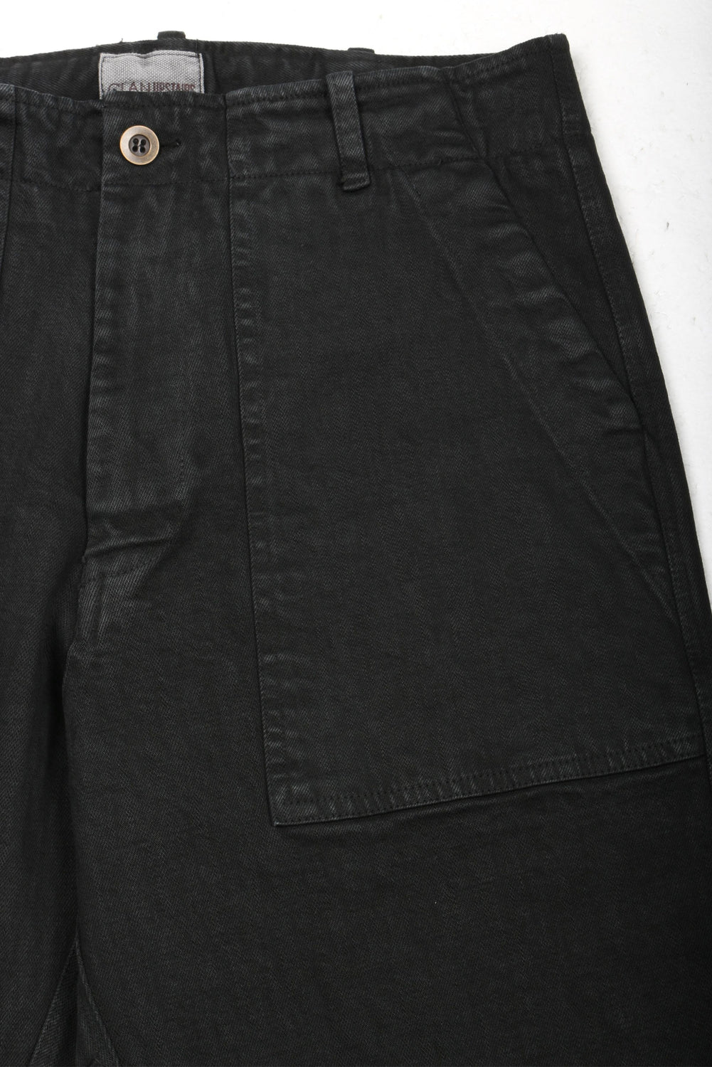 EMIL DENIM NERO Trousers by Clan Upstairs Private Label