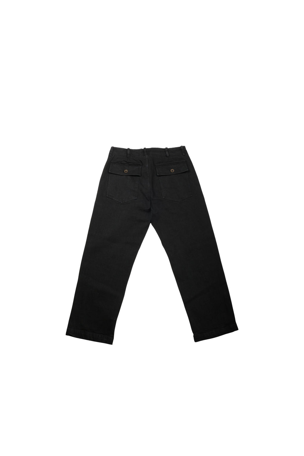 EMIL DENIM NERO Trousers by Clan Upstairs Private Label