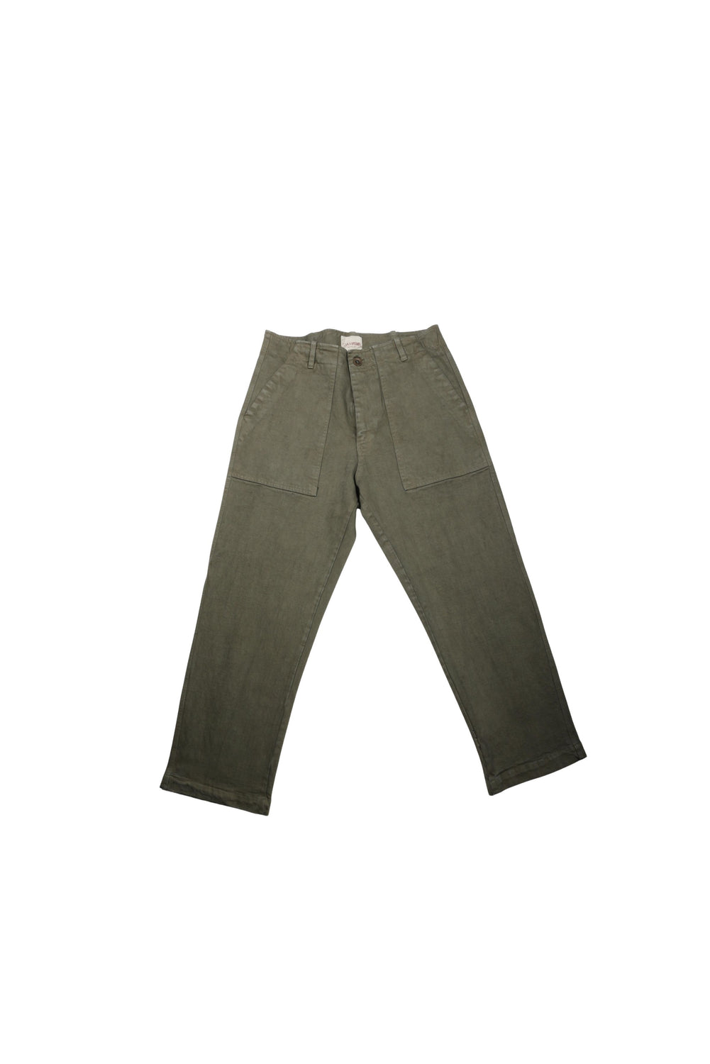 EMIL DENIM VERDE Trousers by Clan Upstairs Private Label