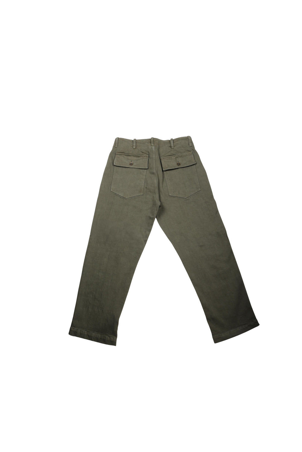 EMIL DENIM VERDE Trousers by Clan Upstairs Private Label