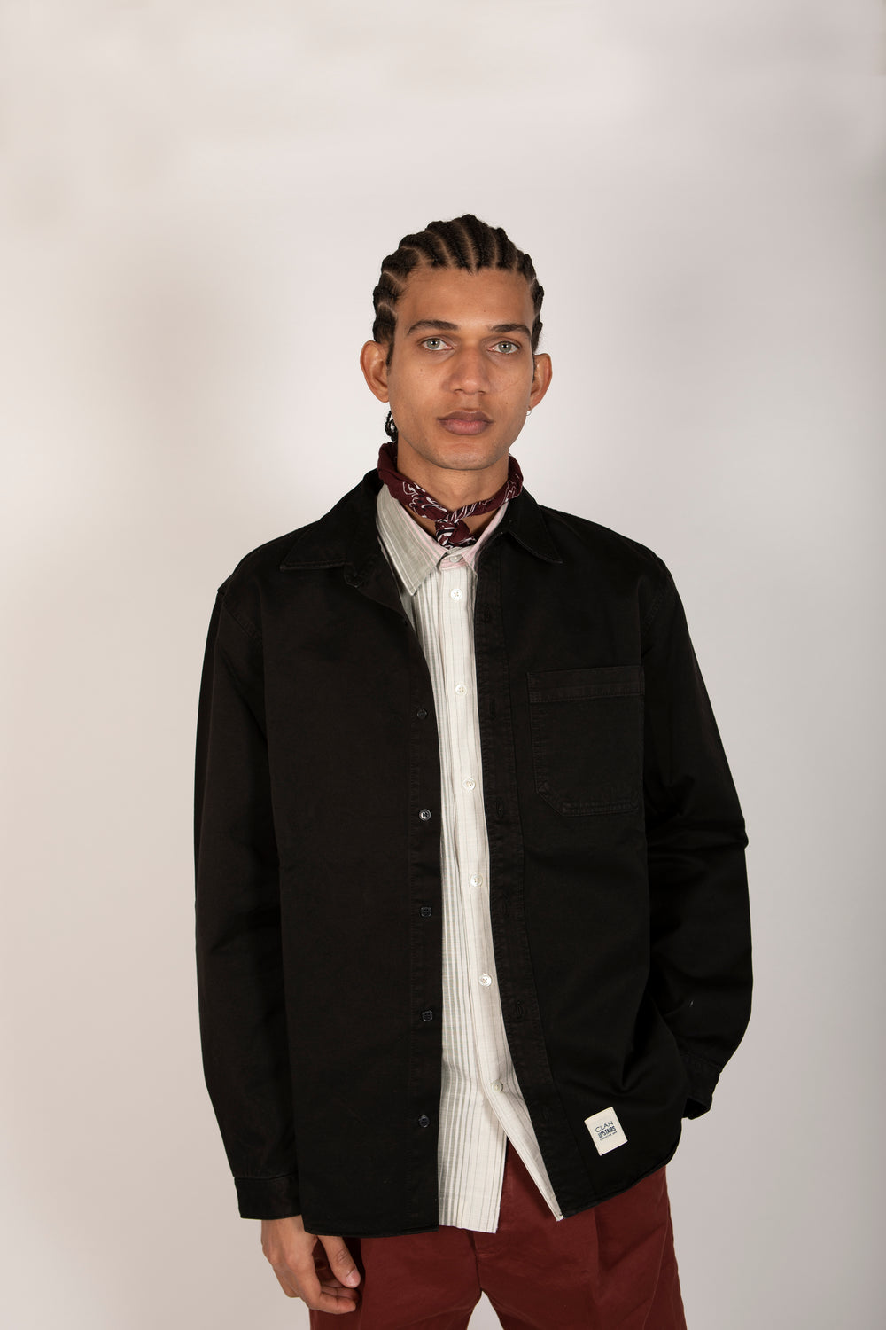 YURI BLACK Shirt by Clan Upstairs Private Label
