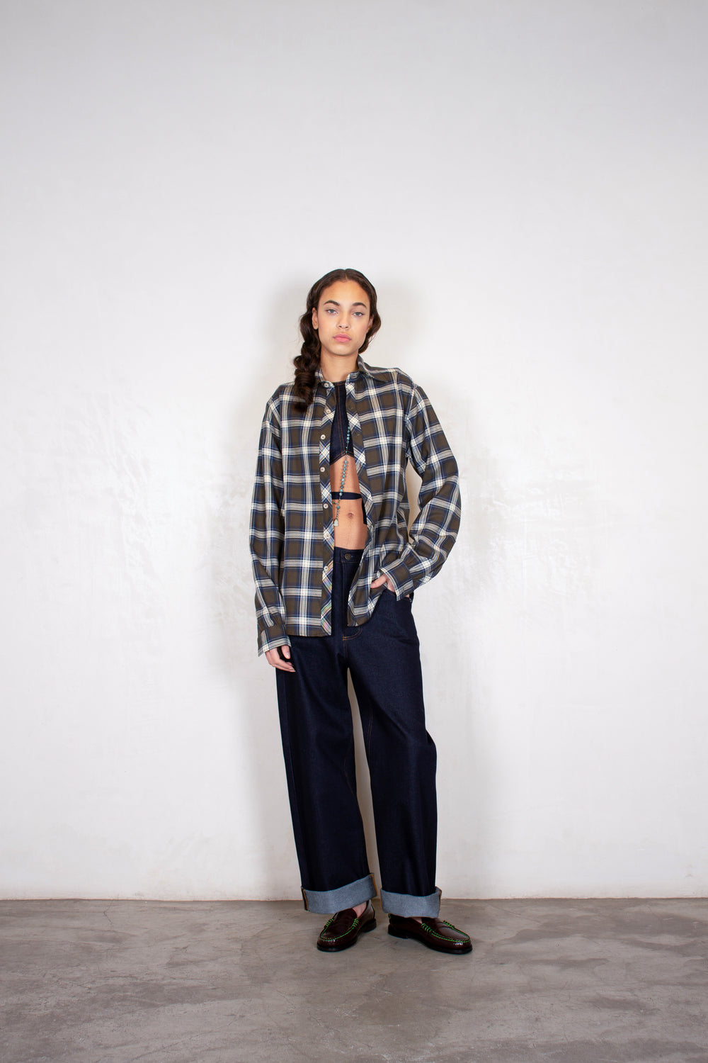 IRE C/BROWN Shirt by Clan Upstairs Private Label