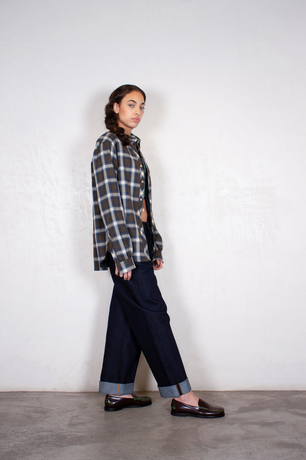 IRE C/BROWN Shirt by Clan Upstairs Private Label
