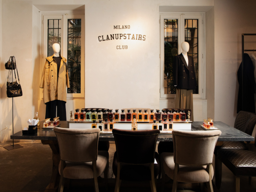 CLAN UPSTAIRS MEETS GUERLAIN