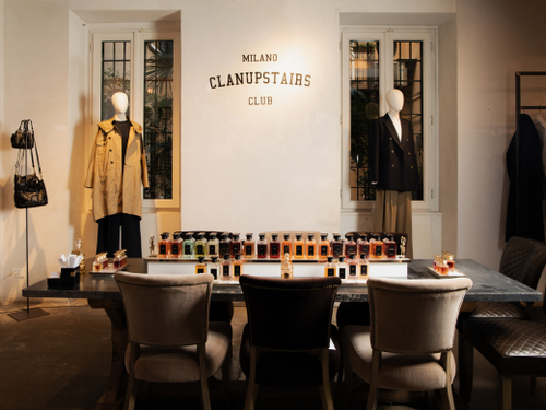 CLAN UPSTAIRS MEETS GUERLAIN