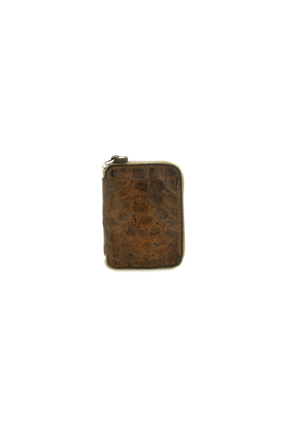 TOSCA CROCODILE LEATHER GREEN wallet by Campomaggi
