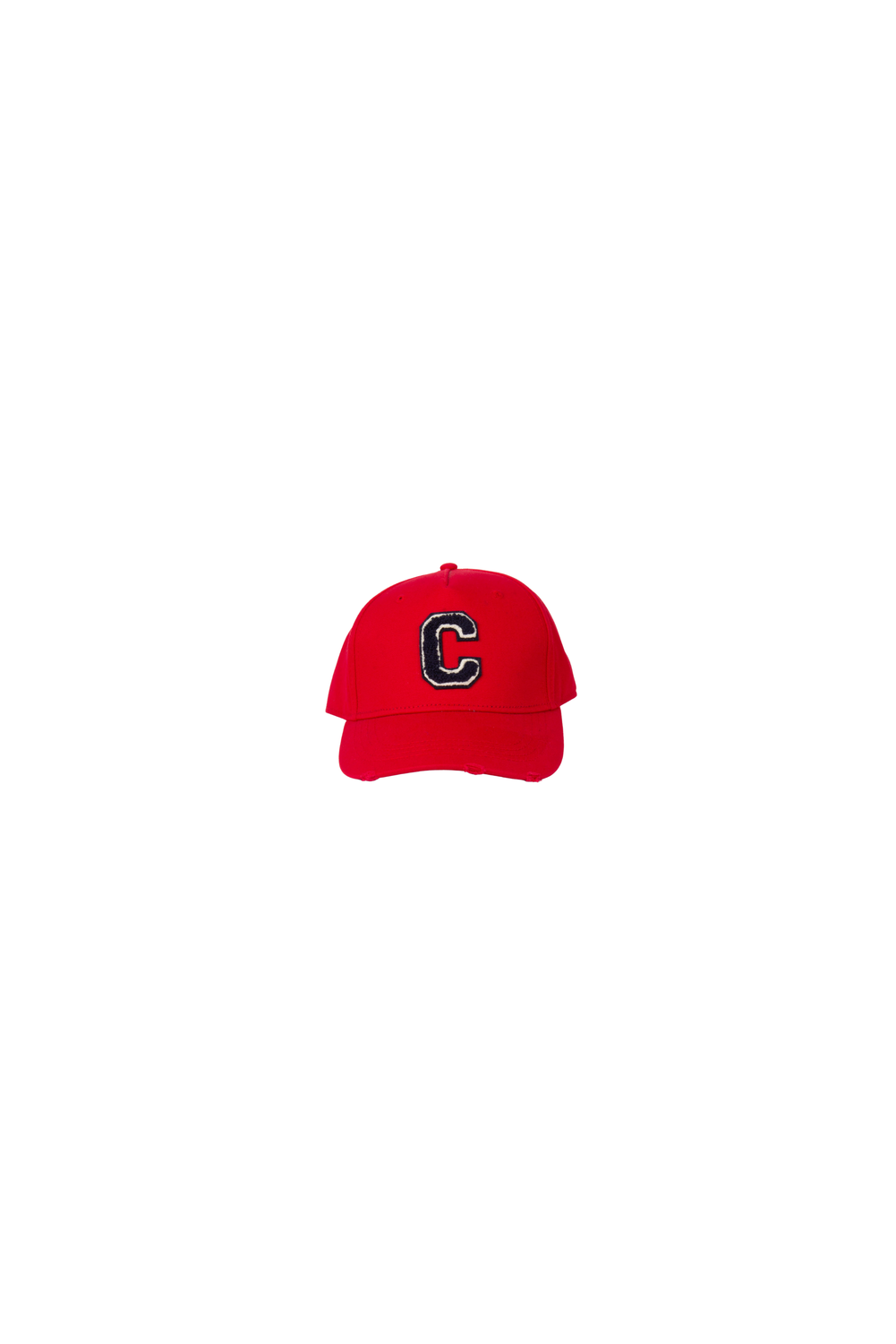 'C' LOGO ROSSO Baseball Cap by Clan Upstairs Private Label
