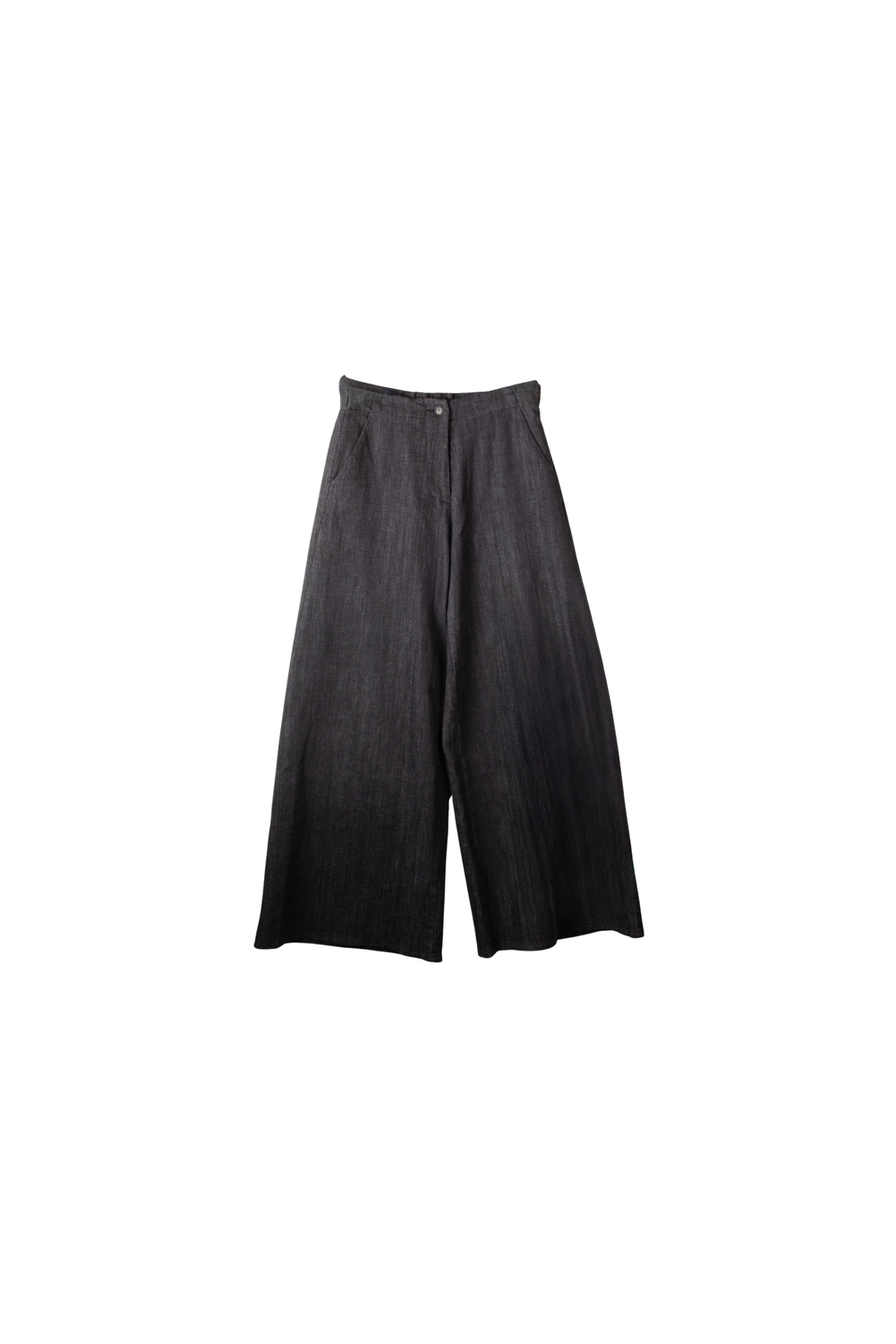 CAROL DENIM BLACK Trousers by Clan Upstairs Private Label