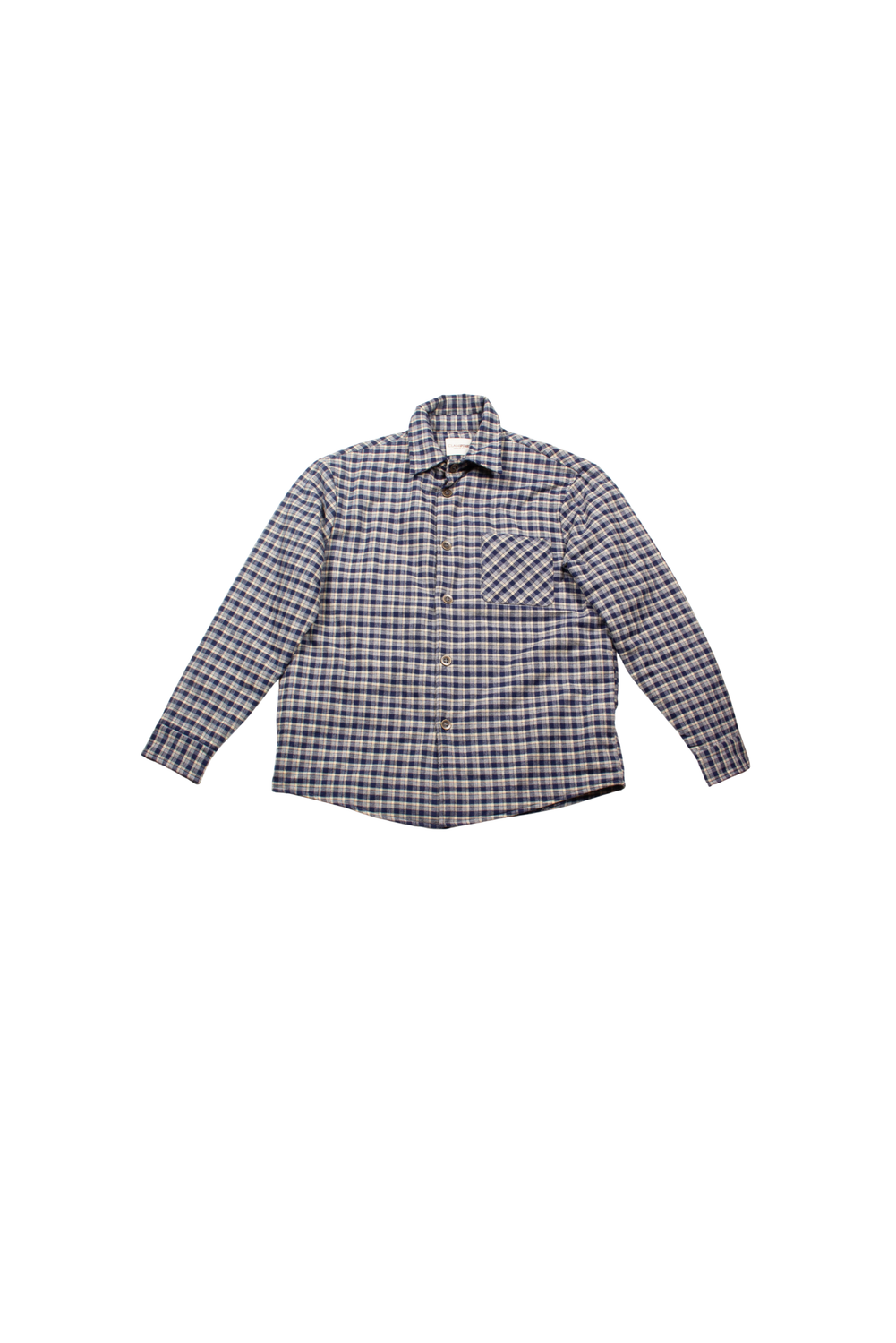 FUMI WOOL C/BLU Shirt by Clan Upstairs Private Label