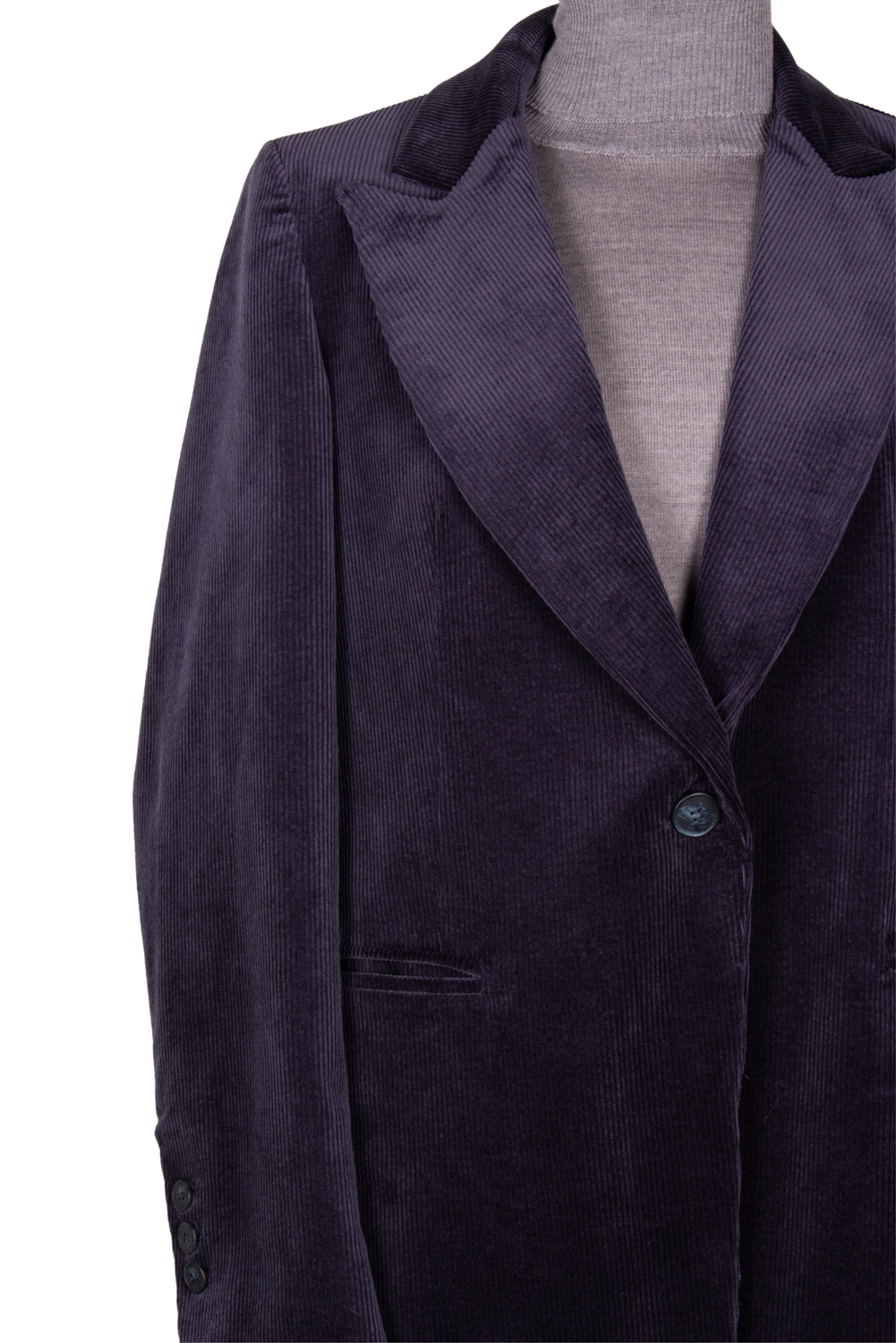 MARIE NAVY Blazer by Clan Upstairs Private Label