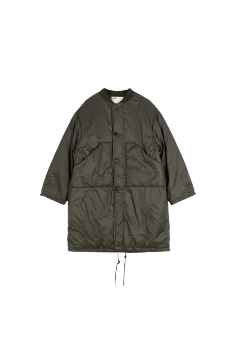 PADDED ATOM LINER DUSTY GREEN Coat by Eat Dust