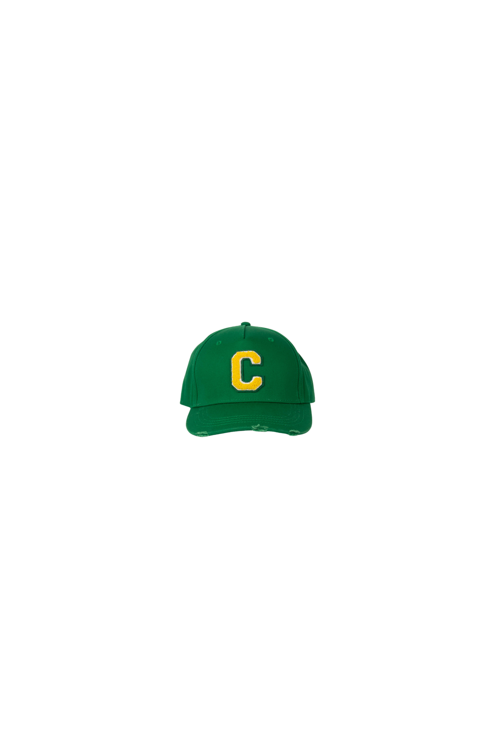 C LOGO VERDE Baseball Cap by Clan Upstairs Private Label